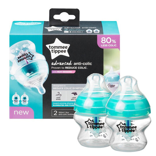 Tommee Tippee Closer To Nature  2x 150ml AC image number 1
